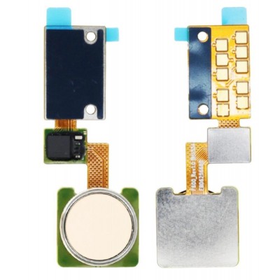 Fingerprint Sensor Flex Cable For Lg V10 Beige By - Maxbhi Com