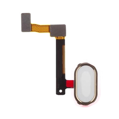 Fingerprint Sensor Flex Cable For Oppo R9s White By - Maxbhi Com
