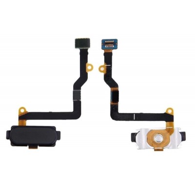 Fingerprint Sensor Flex Cable For Samsung Galaxy C5 Black By - Maxbhi Com
