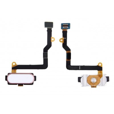 Fingerprint Sensor Flex Cable For Samsung Galaxy C5 Rose Gold By - Maxbhi Com