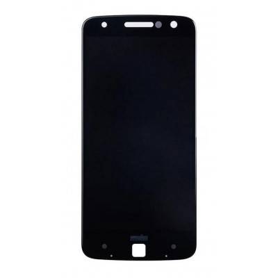 Lcd With Touch Screen For Motorola Moto Z Black Grey By - Maxbhi Com