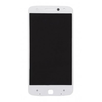 Lcd With Touch Screen For Motorola Moto Z White By - Maxbhi Com