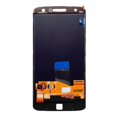 Lcd With Touch Screen For Motorola Moto Z White By - Maxbhi Com