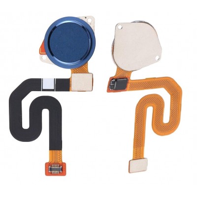 Fingerprint Sensor Flex Cable For Motorola Moto G7 Play White By - Maxbhi Com