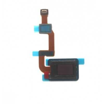 Fingerprint Sensor Flex Cable For Xiaomi Mi Cc9 Pro White By - Maxbhi Com