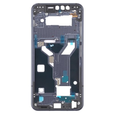 Lcd Frame Middle Chassis For Lg G8s Thinq Black By - Maxbhi Com