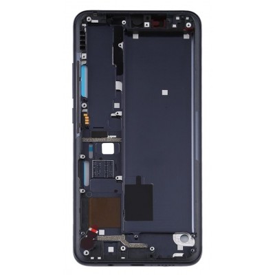 Lcd Frame Middle Chassis For Xiaomi Mi Cc9 Pro Green By - Maxbhi Com