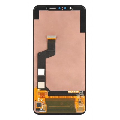 Lcd With Touch Screen For Lg G8s Thinq Black By - Maxbhi Com