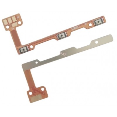 Power Button Flex Cable For Tecno Pouvoir 3 Plus On Off Flex Pcb By - Maxbhi Com