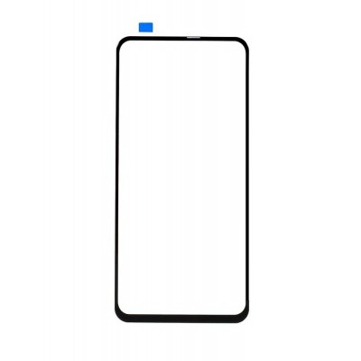 Replacement Front Glass For Samsung Galaxy A60 Black By - Maxbhi Com
