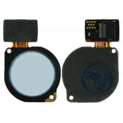 Fingerprint Sensor Flex Cable For Huawei P30 Lite New Edition White By - Maxbhi Com