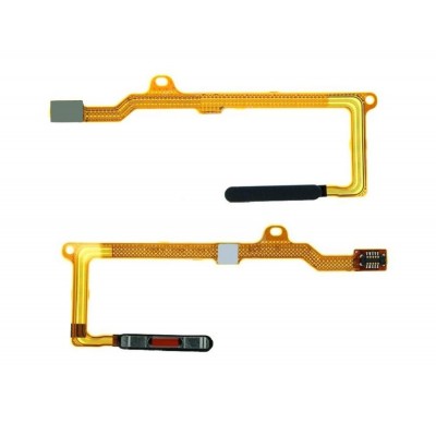 Fingerprint Sensor Flex Cable For Huawei P40 Lite 5g Black By - Maxbhi Com