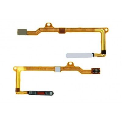 Fingerprint Sensor Flex Cable For Huawei P40 Lite 5g White By - Maxbhi Com