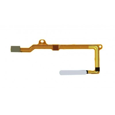 Fingerprint Sensor Flex Cable For Huawei P40 Lite 5g White By - Maxbhi Com