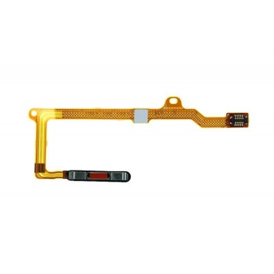 Fingerprint Sensor Flex Cable For Huawei P40 Lite 5g White By - Maxbhi Com