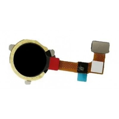 Fingerprint Sensor Flex Cable For Oppo A33 2020 Black By - Maxbhi Com