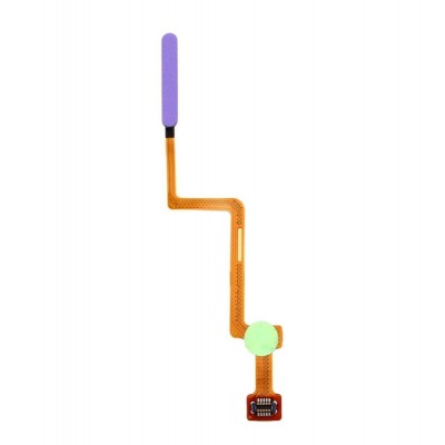 Fingerprint Sensor Flex Cable For Xiaomi Redmi K30 5g Purple By - Maxbhi Com