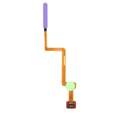 Fingerprint Sensor Flex Cable For Xiaomi Redmi K30 Purple By - Maxbhi Com