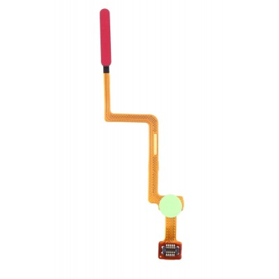 Fingerprint Sensor Flex Cable For Xiaomi Redmi K30 White By - Maxbhi Com