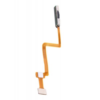 Fingerprint Sensor Flex Cable For Xiaomi Redmi K30 White By - Maxbhi Com