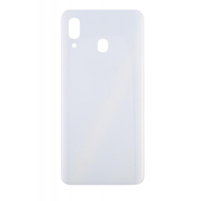 Back Panel Cover For Samsung Galaxy A20 White - Maxbhi Com