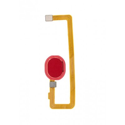 Fingerprint Sensor Flex Cable For Samsung Galaxy A10s Red By - Maxbhi Com