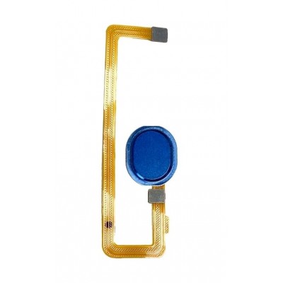 Fingerprint Sensor Flex Cable For Samsung Galaxy A10s White By - Maxbhi Com