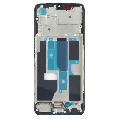 Lcd Frame Middle Chassis For Oppo A55 5g Black By - Maxbhi Com