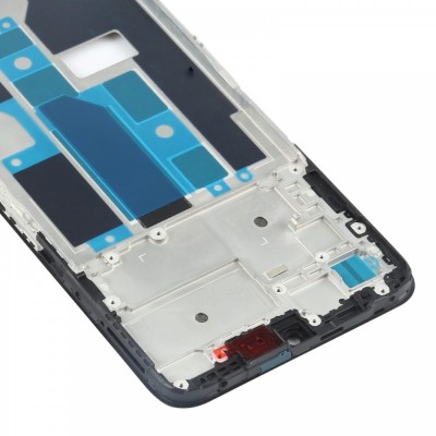 Lcd Frame Middle Chassis For Oppo A55 5g Black By - Maxbhi Com