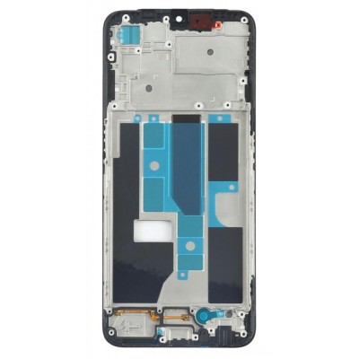 Lcd Frame Middle Chassis For Oppo A55 5g Blue By - Maxbhi Com