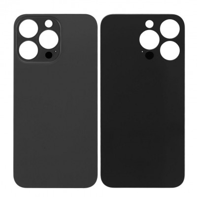 Back Panel Cover For Apple Iphone 13 Pro Black - Maxbhi Com