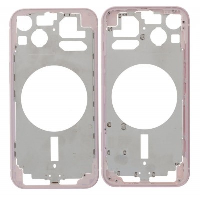 Lcd Frame Middle Chassis For Apple Iphone 13 Pink By - Maxbhi Com
