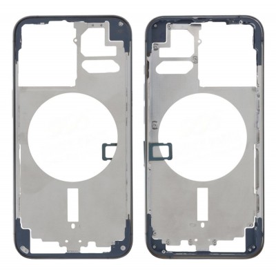 Lcd Frame Middle Chassis For Apple Iphone 13 Pro Blue By - Maxbhi Com