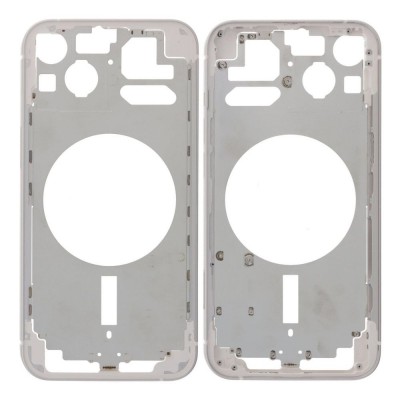 Lcd Frame Middle Chassis For Apple Iphone 13 White By - Maxbhi Com