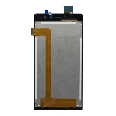 Lcd With Touch Screen For Lava A97 Grey By - Maxbhi Com