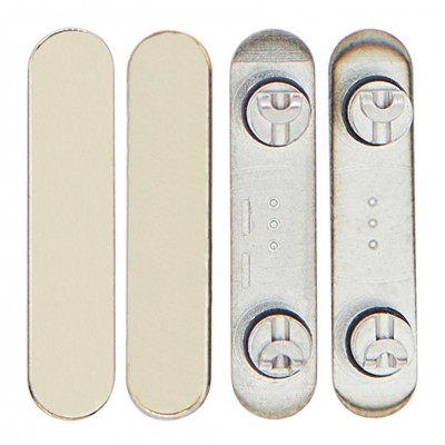 Volume Side Button Outer for Apple iPhone 13 Pro Max Gold - Plastic Key