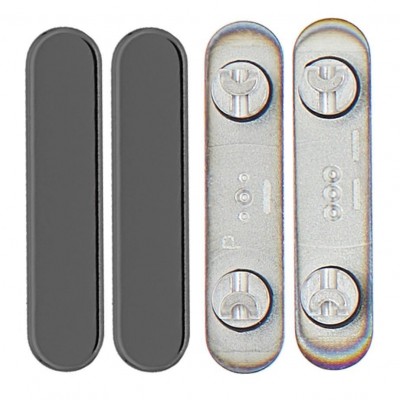 Volume Side Button Outer For Apple Iphone 13 Pro Black By - Maxbhi Com