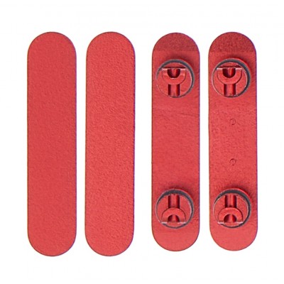 Volume Side Button Outer for Apple iPhone 13 Red - Plastic Key