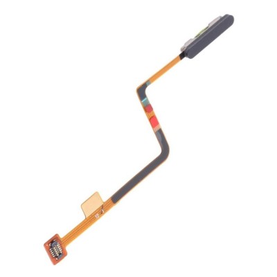 Fingerprint Sensor Flex Cable For Xiaomi Redmi Note 9 Pro 5g Black By - Maxbhi Com