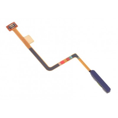 Fingerprint Sensor Flex Cable For Xiaomi Redmi Note 9 Pro 5g Blue By - Maxbhi Com
