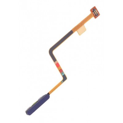 Fingerprint Sensor Flex Cable For Xiaomi Redmi Note 9 Pro 5g Blue By - Maxbhi Com