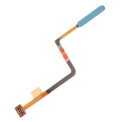 Fingerprint Sensor Flex Cable For Xiaomi Redmi Note 9 Pro 5g Sky By - Maxbhi Com