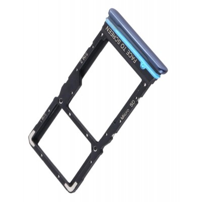 Sim Card Holder Tray For Xiaomi Redmi Note 9 Pro 5g Black - Maxbhi Com