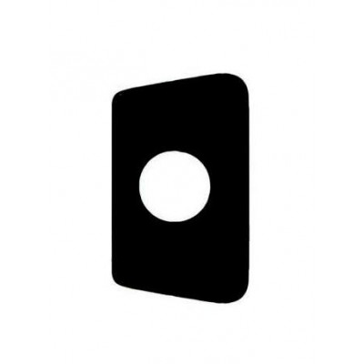 Camera Lens For Motorola Razr V3 Silver By - Maxbhi Com
