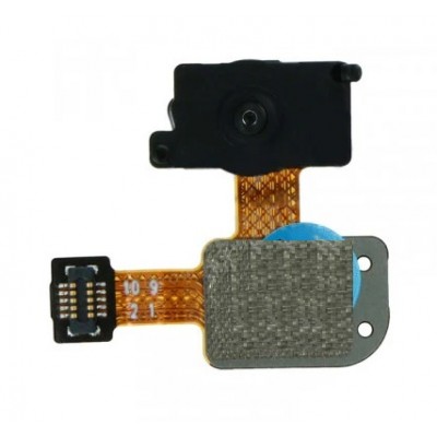 Fingerprint Sensor Flex Cable For Xiaomi Mi Cc9 Blue By - Maxbhi Com
