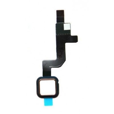 Fingerprint Sensor Flex Cable For Motorola Moto Z Force White By - Maxbhi Com
