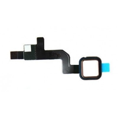 Fingerprint Sensor Flex Cable For Motorola Moto Z Force White By - Maxbhi Com