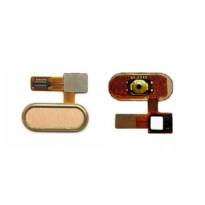 Fingerprint Sensor Flex Cable For Xiaomi Redmi Pro Gold By - Maxbhi Com