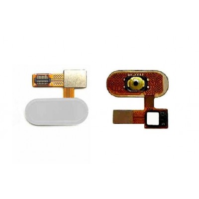 Fingerprint Sensor Flex Cable For Xiaomi Redmi Pro Silver By - Maxbhi Com