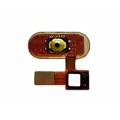Fingerprint Sensor Flex Cable For Xiaomi Redmi Pro White By - Maxbhi Com